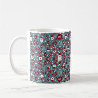 Caneca De Café Padrão baublico de Natal