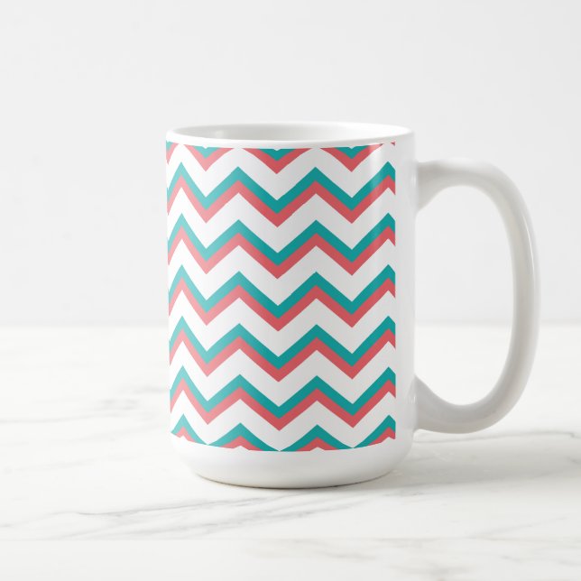Caneca De Café Padrão Chevron Sudoeste (Direita)