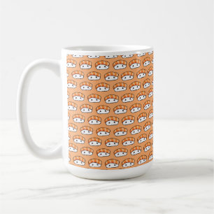 Caneca De Café Padrão contínuo de sushi nigiri Kawaii fofo