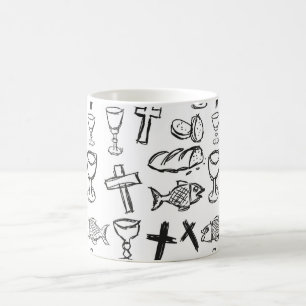 Caneca De Café Padrão Cristão