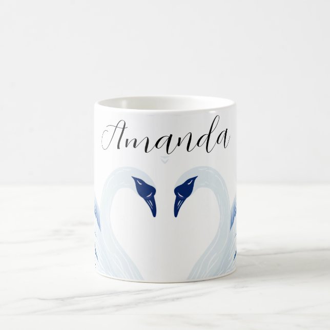 Caneca De Café Padrão das asas suecas chinesas (Centro)
