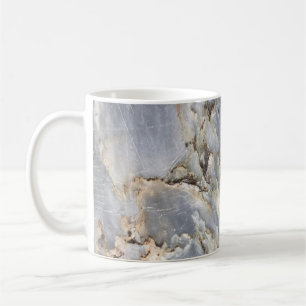 Caneca De Café padrão de abstrato natural de mármore abstrato