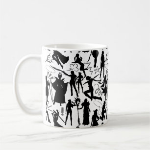 Caneca De Café Padrão de ações de animação de reprodução.w Sem BG