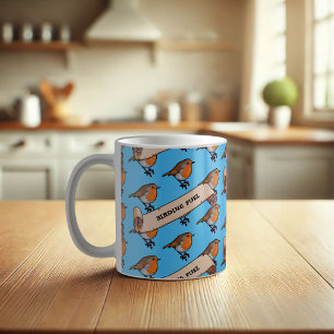 Caneca De Café Padrão de Arte de Pixel Retroativo de Combustível 