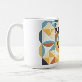 Caneca De Café Padrão de Arte do Mosaico