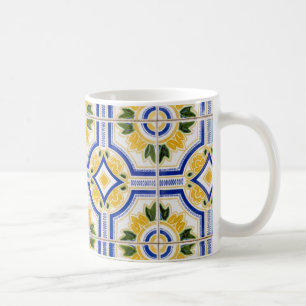 Caneca De Café Padrão de azulejo brilhante, Portugal