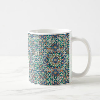 Caneca De Café Padrão de Azulejo Zellige Marroquino