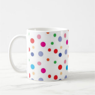 Caneca De Café padrão de bolinhas