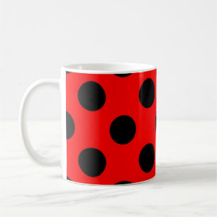 Caneca De Café padrão de bolinhas
