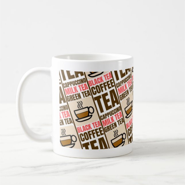 Caneca De Café Padrão de CAFÉ TEA (Esquerda)