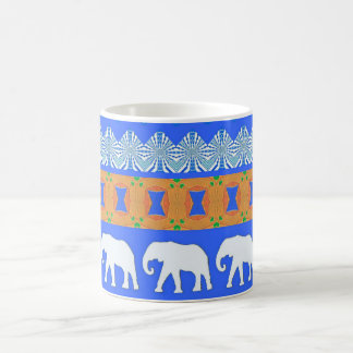 Caneca De Café Padrão de Caminhada do Elefante