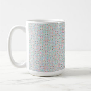 Caneca De Café Padrão de Concha de Mar Sem Costura