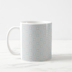 Caneca De Café Padrão de Concha de Mar Sem Costura