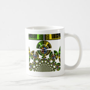 Caneca De Café Padrão de cultura tribal Maasai africana mais rece