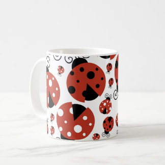 Caneca De Café Padrão De Damybugs, Damybugs Grafos, Damybugs Verm