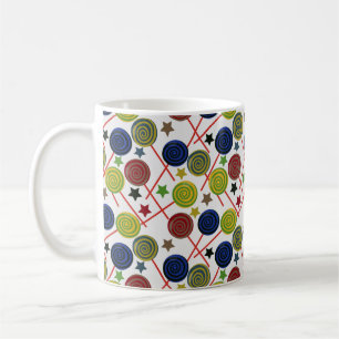 Caneca De Café Padrão de doces   Padrão do lombo   pirulito 48