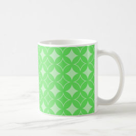 Caneca De Café padrão de entrega do verde limão