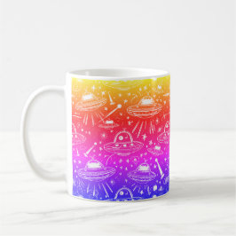 Caneca De Café Padrão de espaçamento colorida
