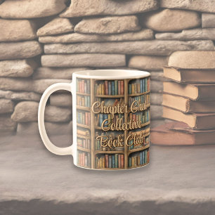 Caneca De Café Padrão de estante de fairytale