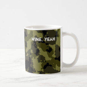 Caneca De Café Padrão de estilo militar da Camouflage