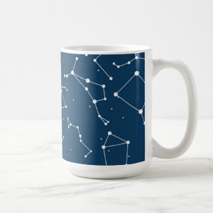Caneca De Café Padrão de Estrela de Constelação