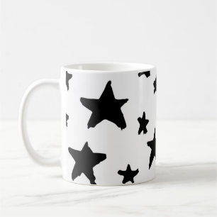 Caneca De Café Padrão de estrelas