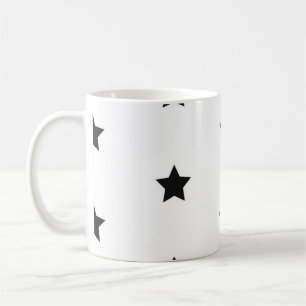 Caneca De Café Padrão de estrelas