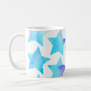Caneca De Café Padrão de estrelas