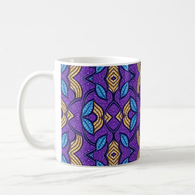 Caneca De Café Padrão de Folha da Corte Real (Esquerda)