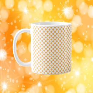 Caneca De Café Padrão de Fruta laranja