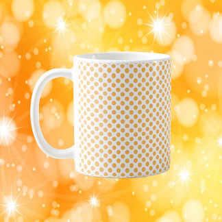 Caneca De Café Padrão de Fruta laranja