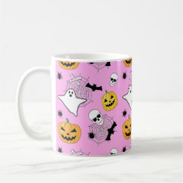 Caneca De Café Padrão de Halloween