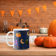 Padrão de Halloween Fofo e Caprichoso