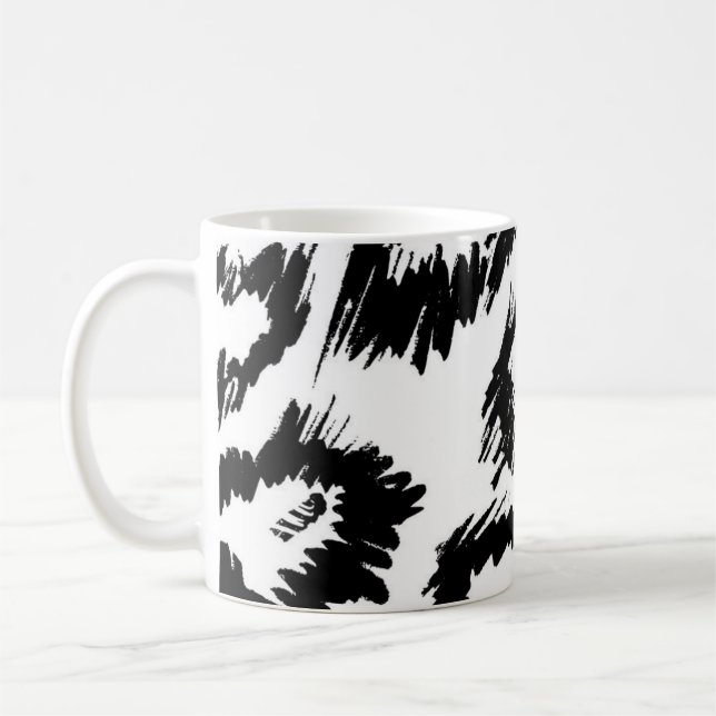 Caneca De Café Padrão de impressão animal (Esquerda)
