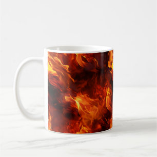 Caneca De Café Padrão de incêndio