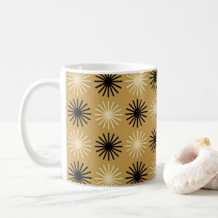 Caneca De Café Padrão de Inicialização Moderna do meio século