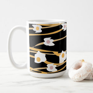 Caneca De Café Padrão de Jantar de Ovos e Macarrão