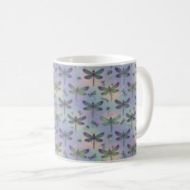 Caneca De Café Padrão de Libélula