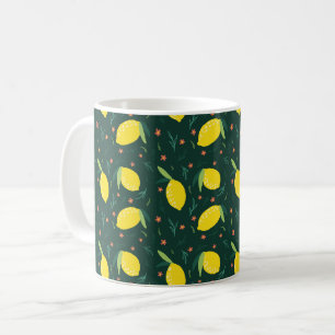 Caneca De Café Padrão de limões