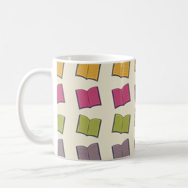 Caneca De Café Padrão de livro (Esquerda)