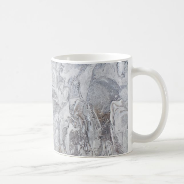Caneca De Café Padrão de mármore (Direita)