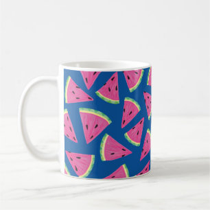 Caneca De Café Padrão de melancia fofa