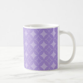 Caneca De Café Padrão de naufrágio Lilac