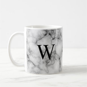 Caneca De Café Padrão De Pedra Gem, Cinza/Mármore De Cinza
