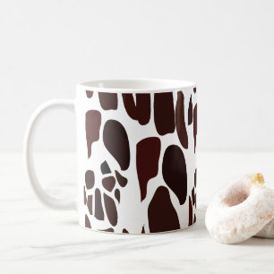 Caneca De Café Padrão de Pele de Girafa