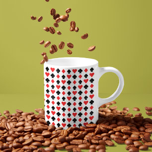 Caneca De Café Padrão de quatro formas de placa