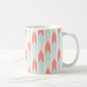 Caneca De Café Padrão de Seta Pastel Mug