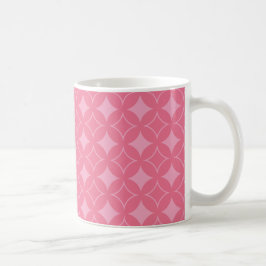 Caneca De Café Padrão de shippo rosa
