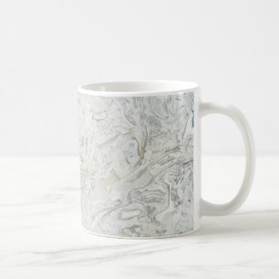 Caneca De Café padrão de superfície da maré cinza