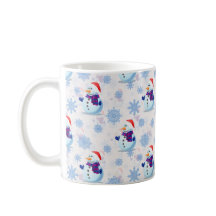 Padrão de Superfície do Homem de Neve de Natal